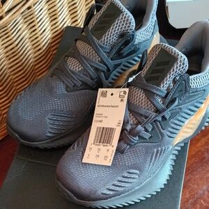 Adidas Alphabounce Beyond Gray and Black Sneakers